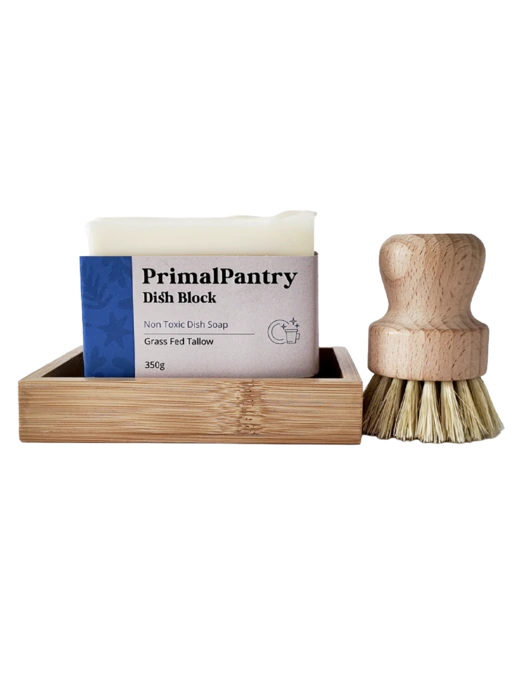 tallow dish block photo