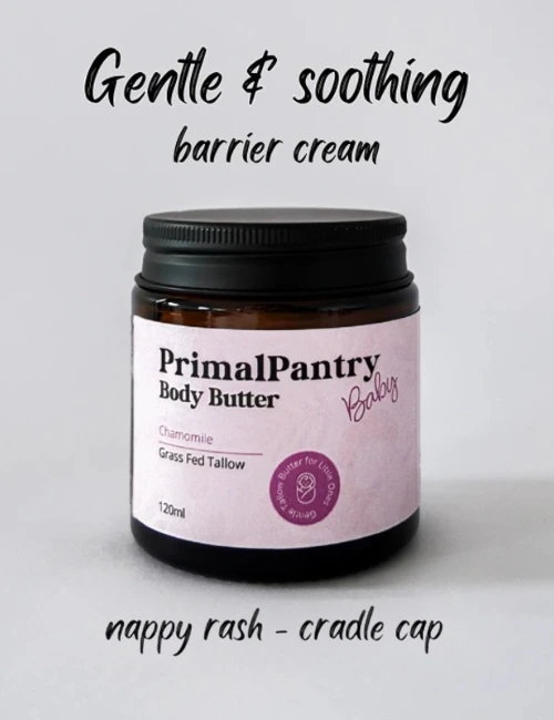 Tallow Baby Butter NZ - natural barrier cream for babies