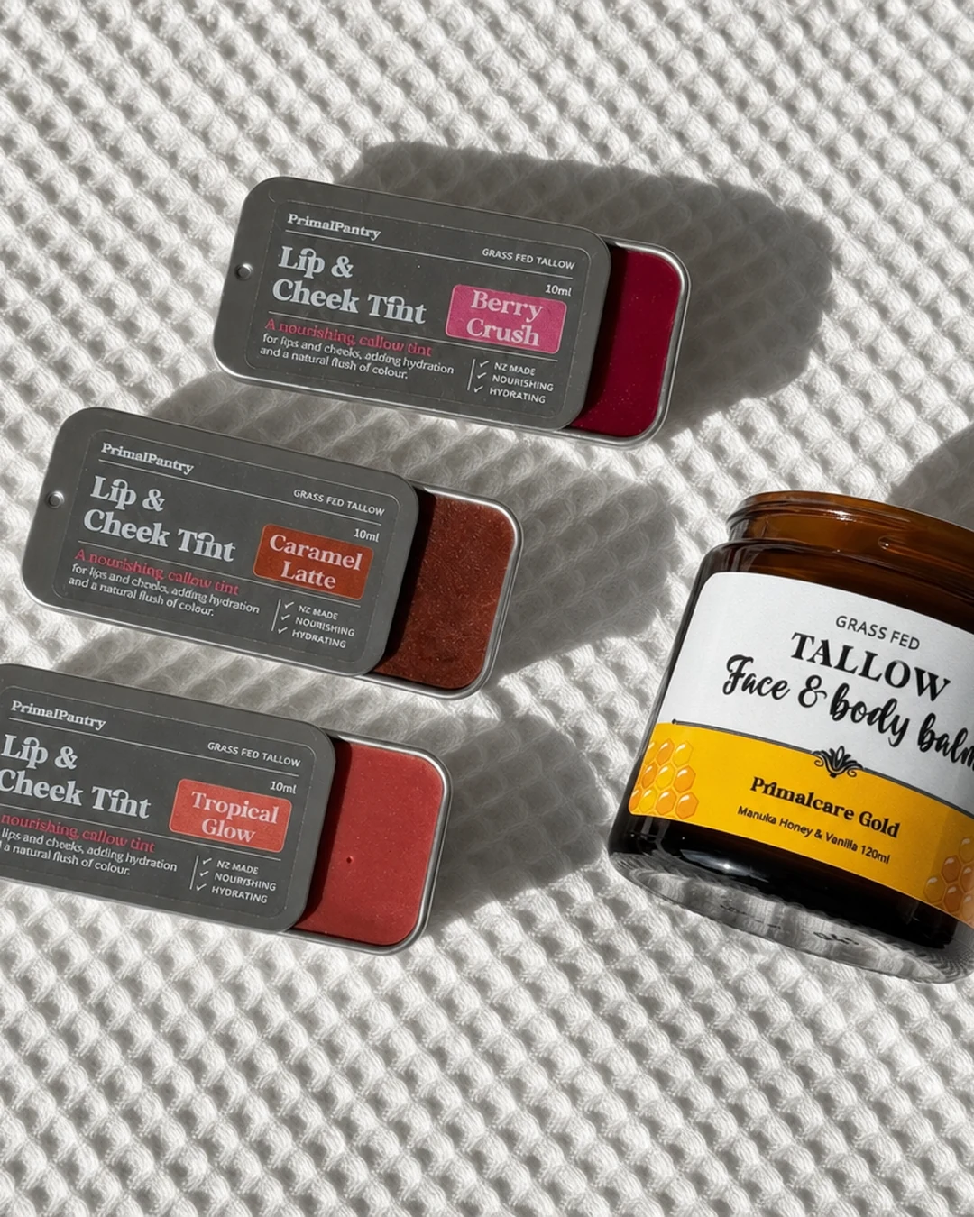 Lip & Cheek Tints with the Honey Balm