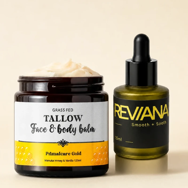 Reviana Serum + Honey Balm