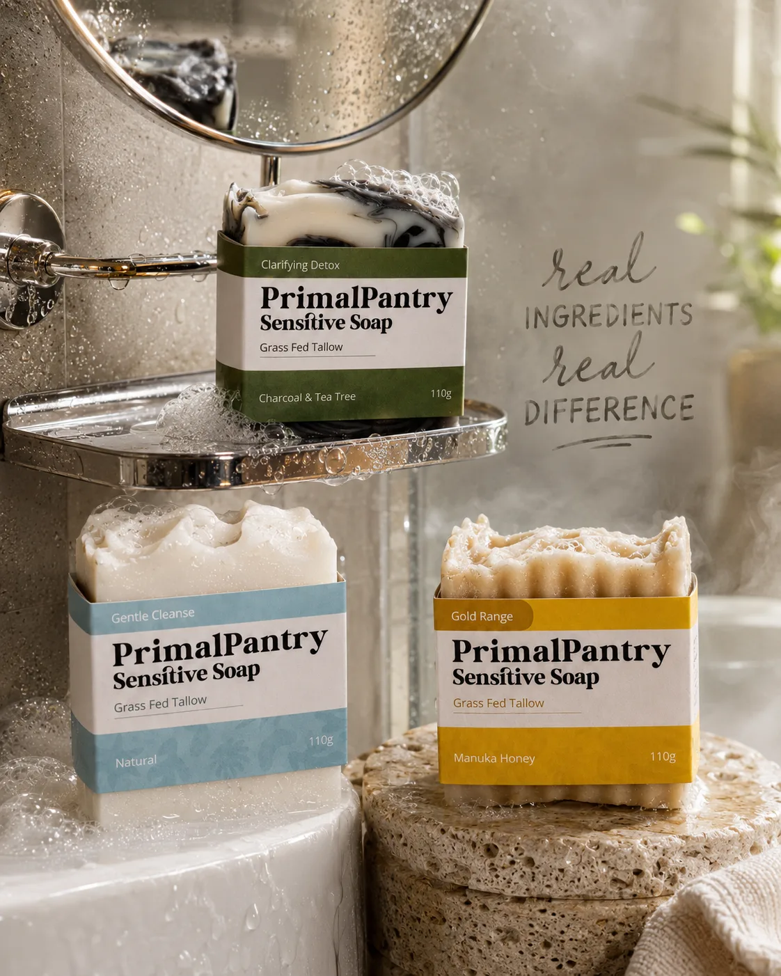Tallow soap